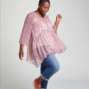 COPY - Chiffon Babydoll Top